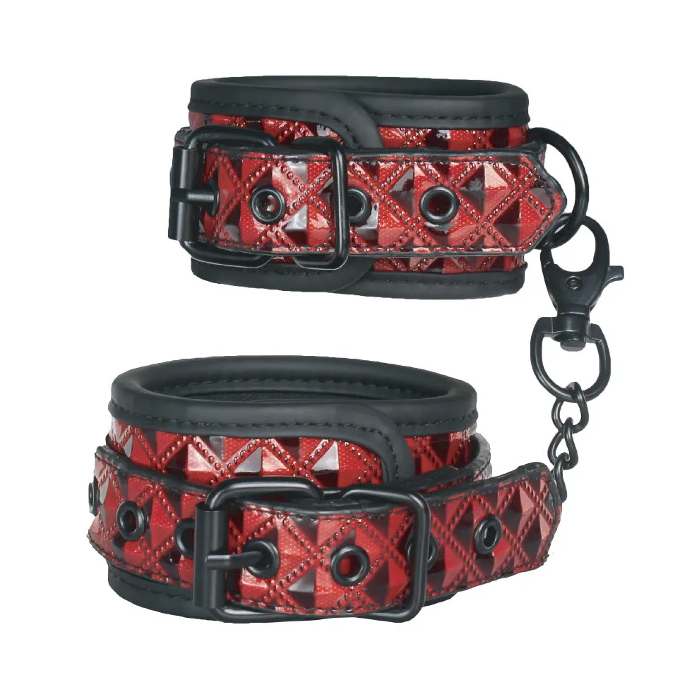 Magic Touch Ankle Cuffs Red