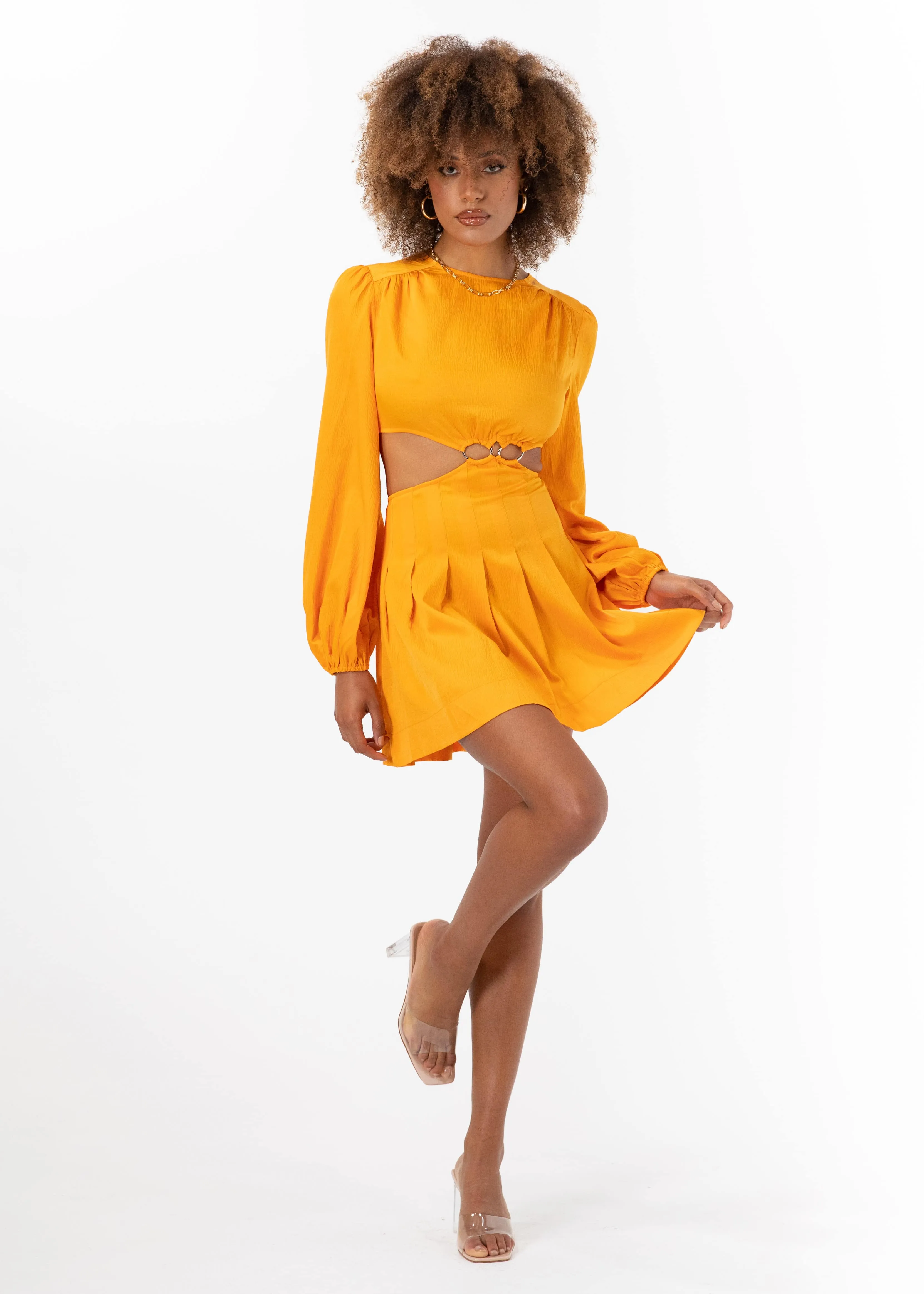 Mahogany Mini Dress - Mango