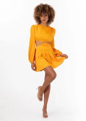 Mahogany Mini Dress - Mango