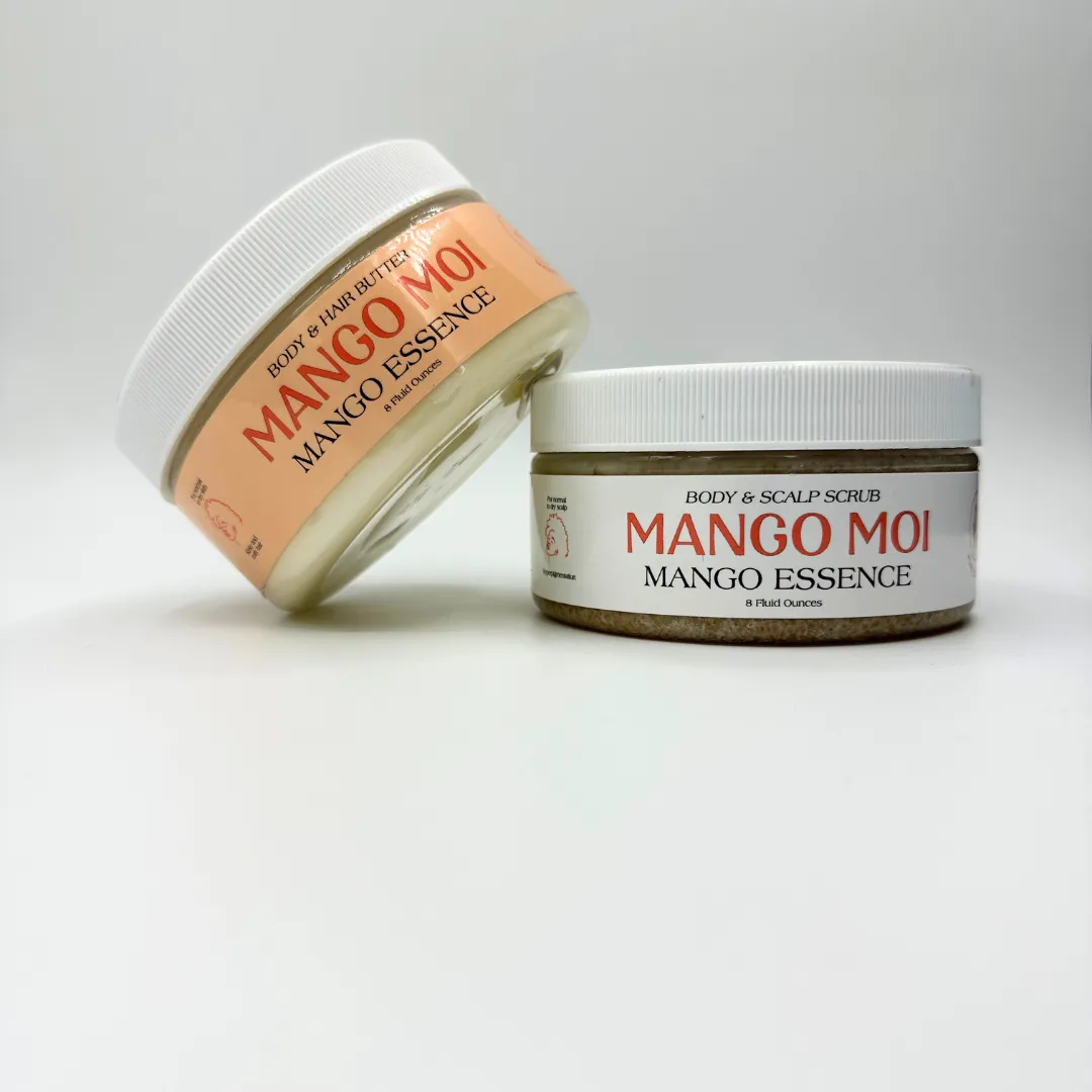Mango Essence Butter   Scrub Bundle