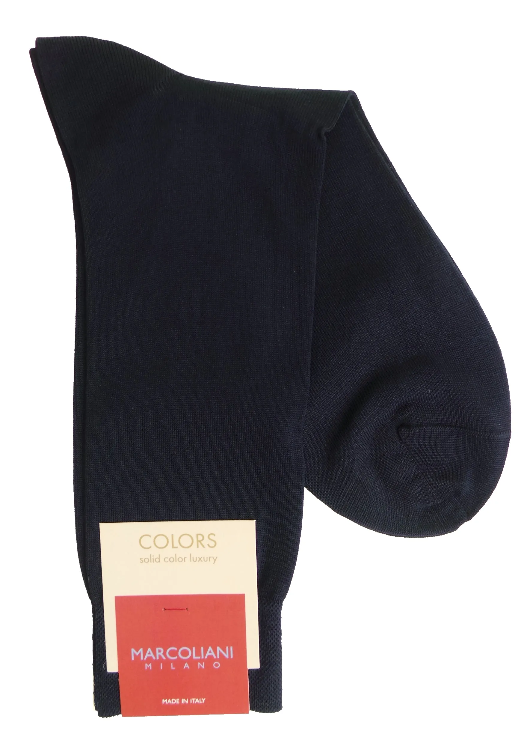 Marcoliani 3868 Pima Cotton Lisle Classic Plain Dress Socks