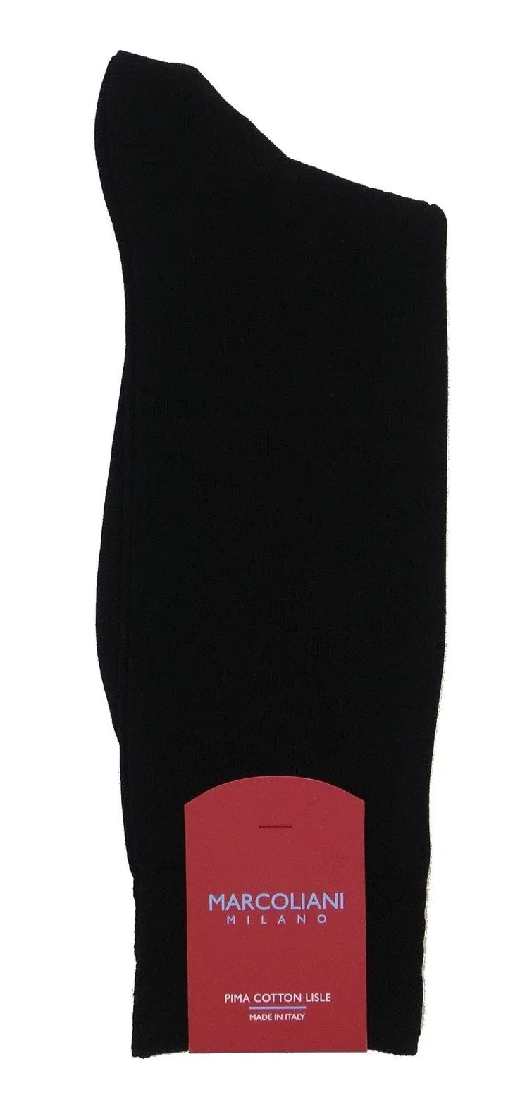 Marcoliani 3868 Pima Cotton Lisle Classic Plain Dress Socks