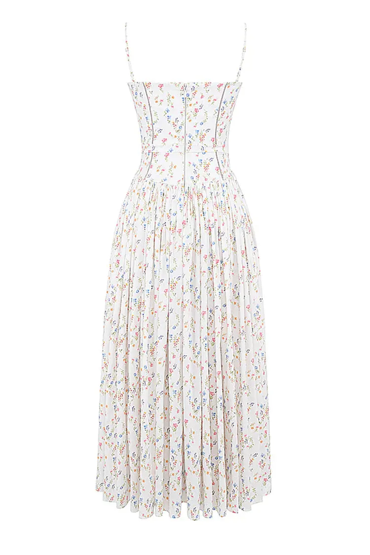 Maxi Dress – Delicate Floral Print – Romantic Summer Style