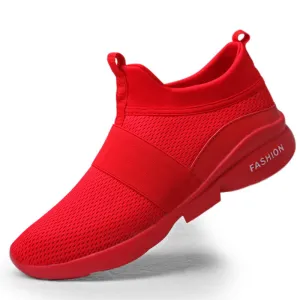 Men Casual Shoes Sneakers Fashion Loafers Comfortable Mesh Mens Shoes Footwear