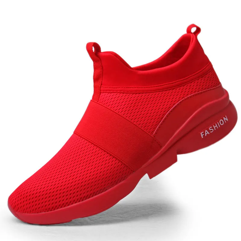 Men Casual Shoes Sneakers Fashion Loafers Comfortable Mesh Mens Shoes Footwear
