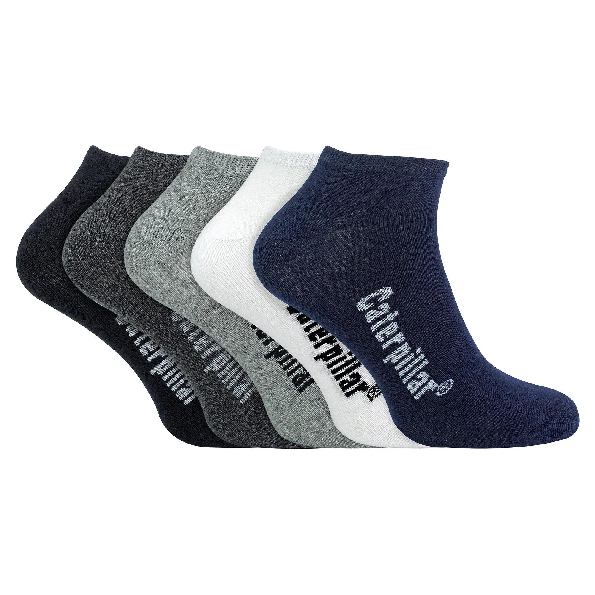 Mens 5 Pack Cotton Rich Trainer Work Socks