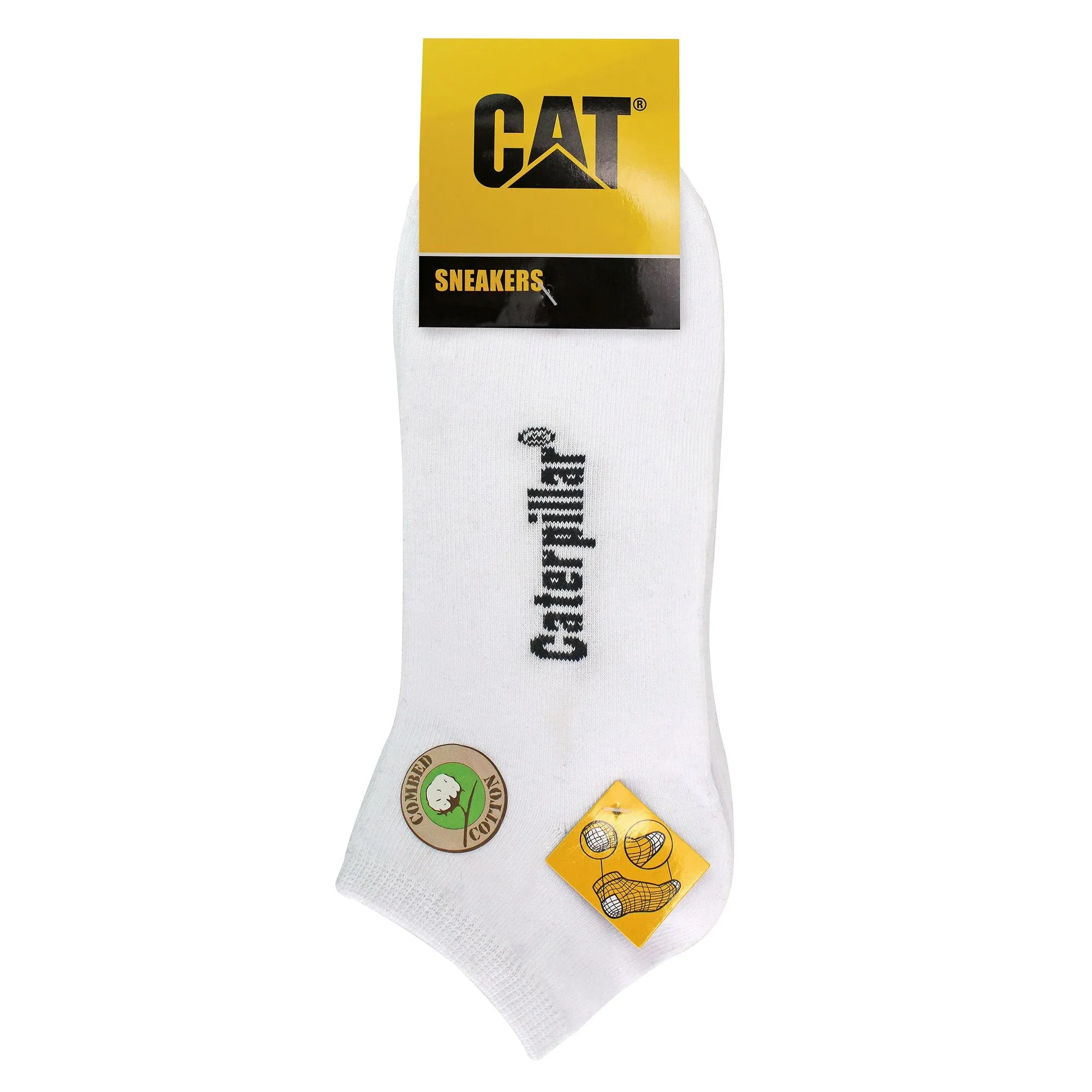 Mens 5 Pack Cotton Rich Trainer Work Socks