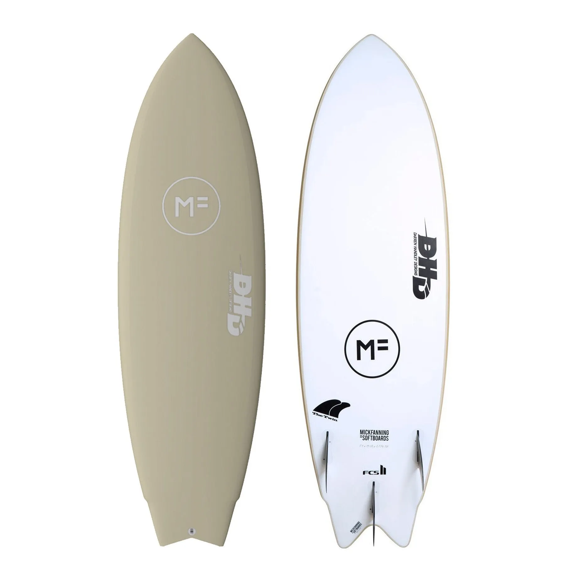 MICK FANNING SOFTBOARD DHD TWIN 6'0