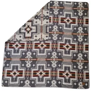 Mindo Reversible Blanket  //  Grey/Red/Black