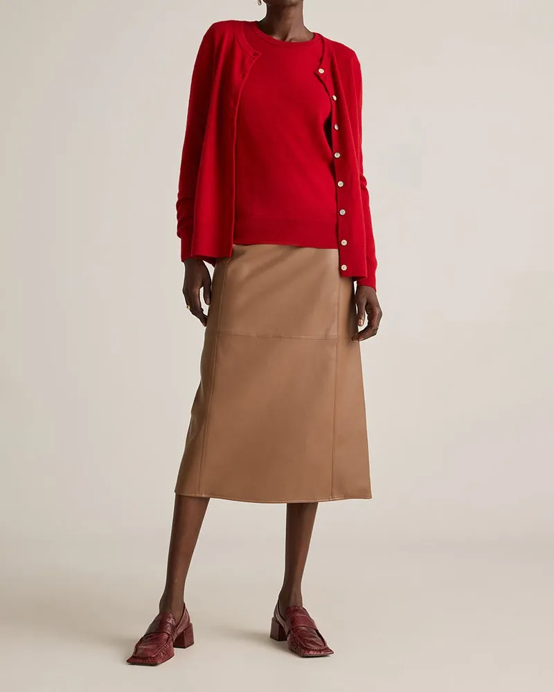 Mongolian Cashmere Soft Cardigan Sweater