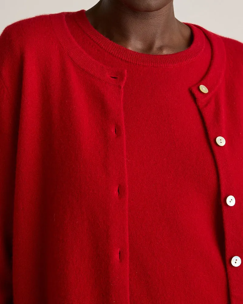 Mongolian Cashmere Soft Cardigan Sweater