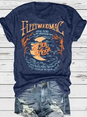 Moon and starry sky graphic TEE-D827 | Inspanda