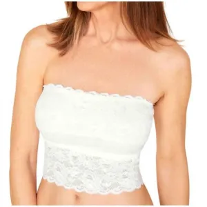 NEW COSABELLA never say never starie tube top in moon ivory