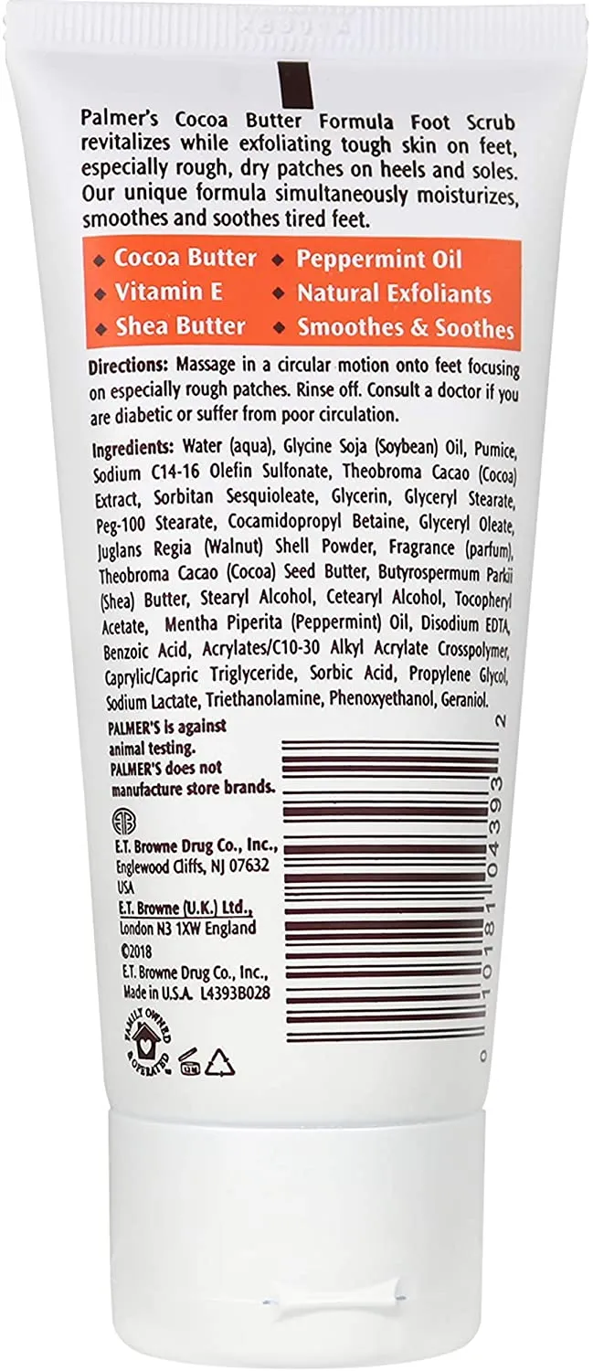 Palmer’s Cocoa Butter Formula with Vitamin E Foot Magic Scrub