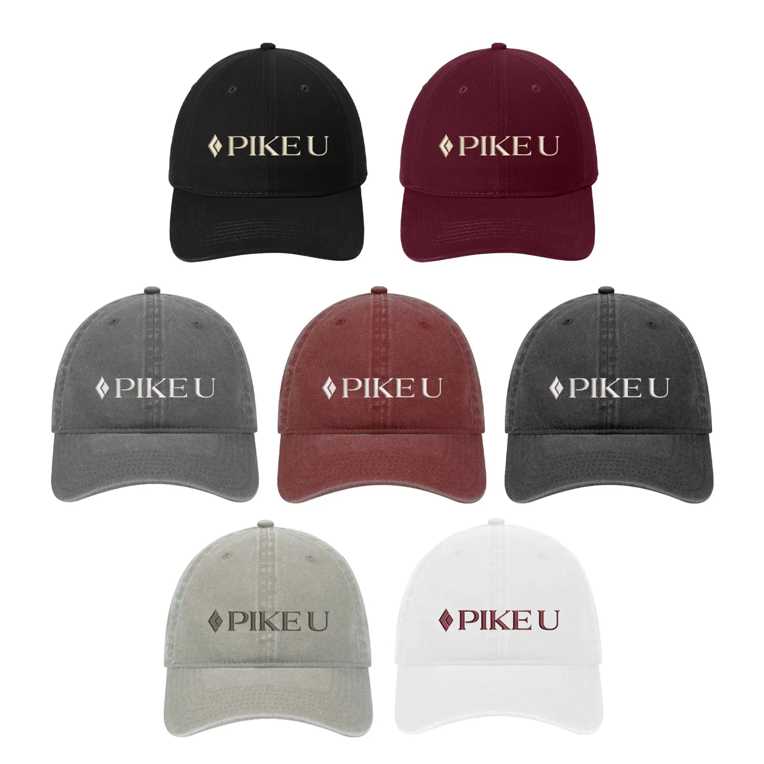 PIKE U Logo Baseball Hat