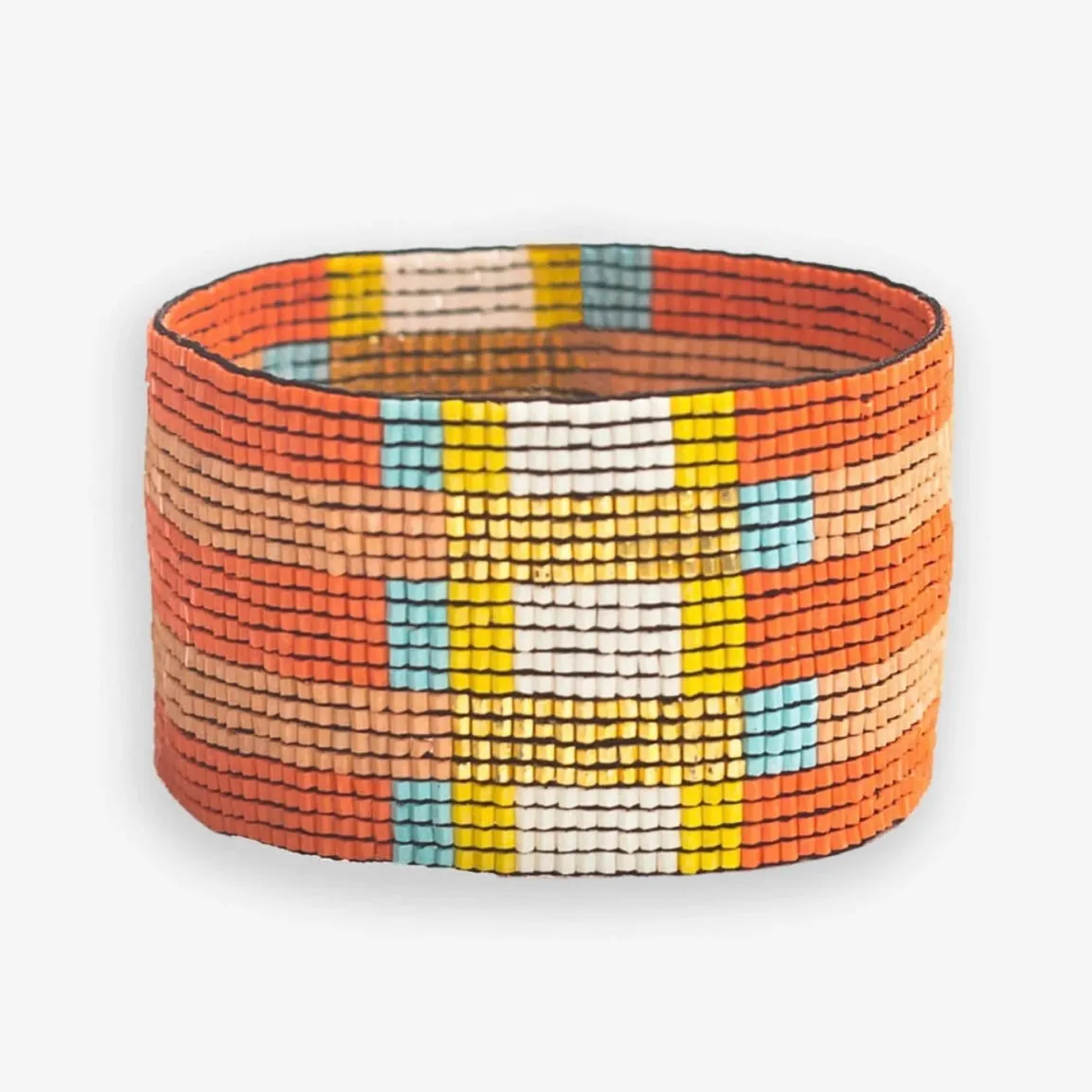 Pink   Coral Stretch Cuff