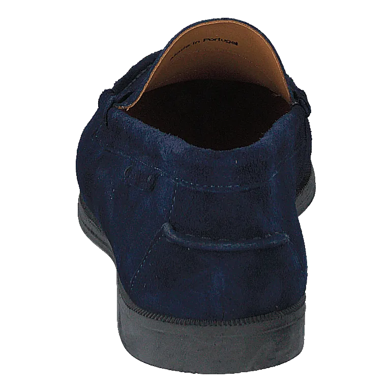 Plaza Navy Suede