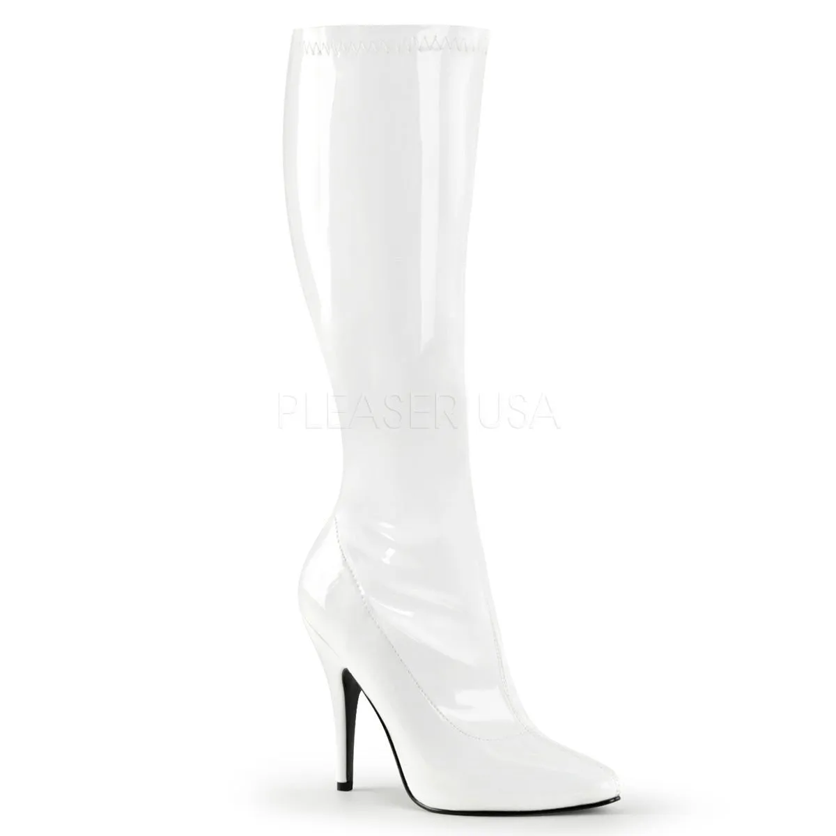 Pleaser Seduce 2000 White