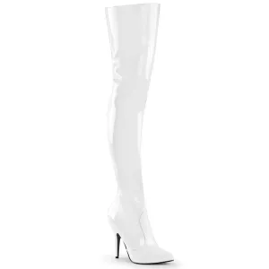 Pleaser Seduce 3010 White