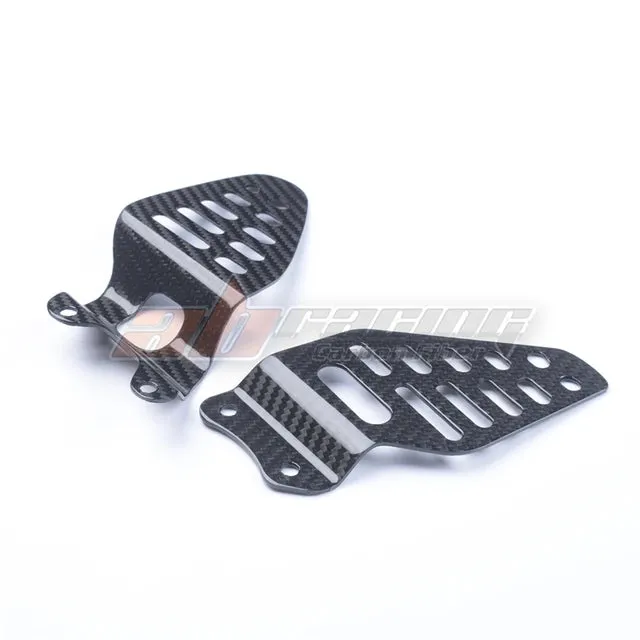 Rearset Foot Mount Heel Guard Plates Fairing Cowl For Yamaha R6 2006   2016  Full Carbon Fiber 100%