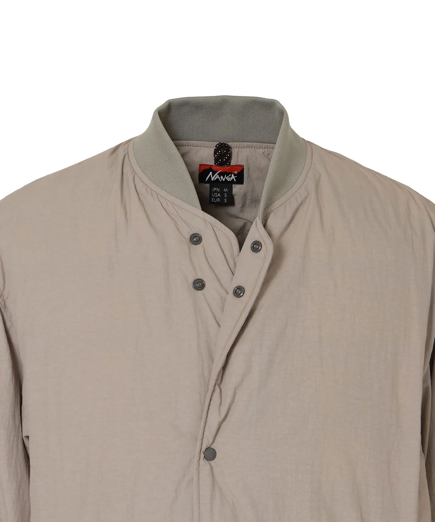 RIB COLLAR SOFT DOWN COAT(UNISEX)