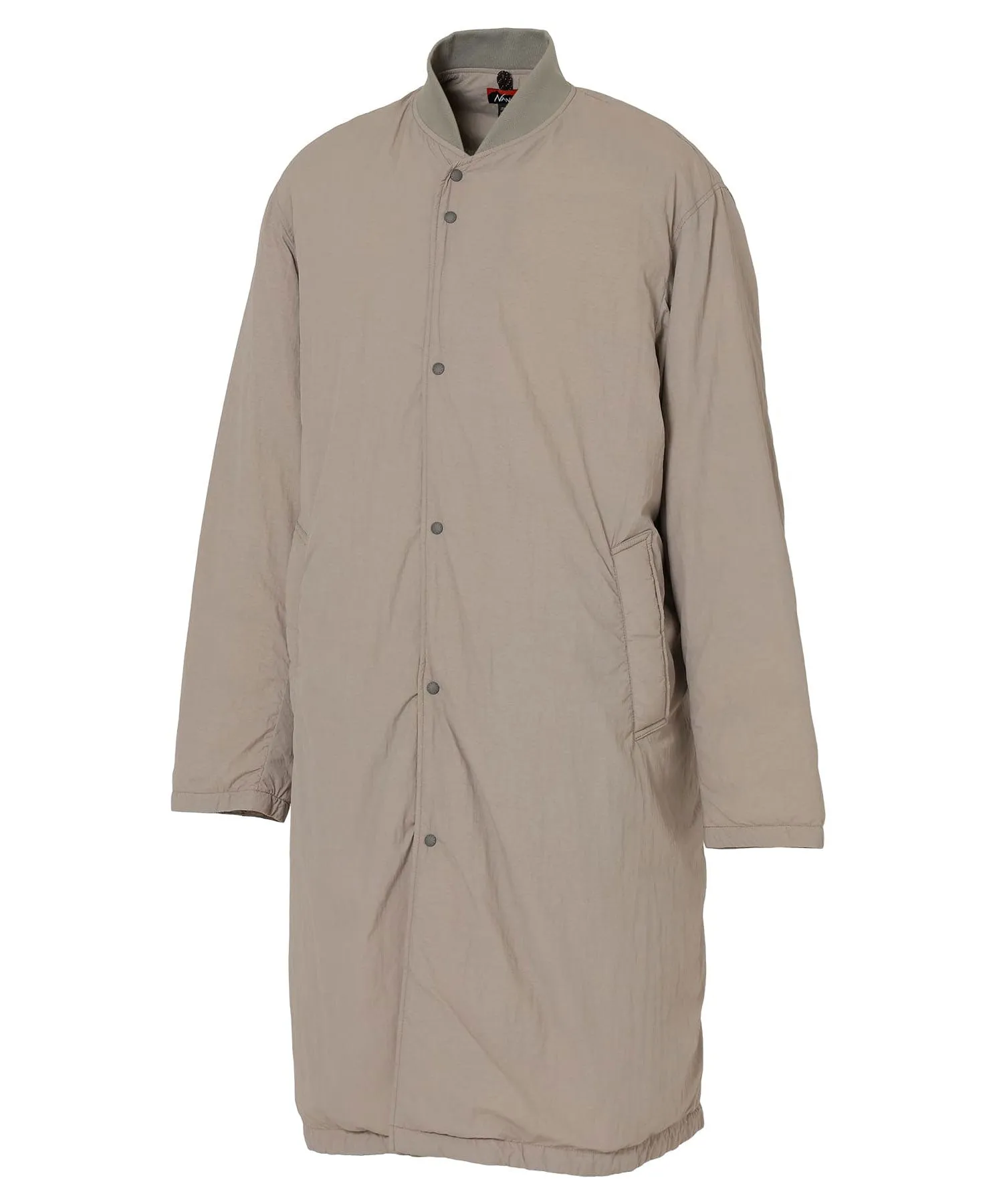 RIB COLLAR SOFT DOWN COAT(UNISEX)