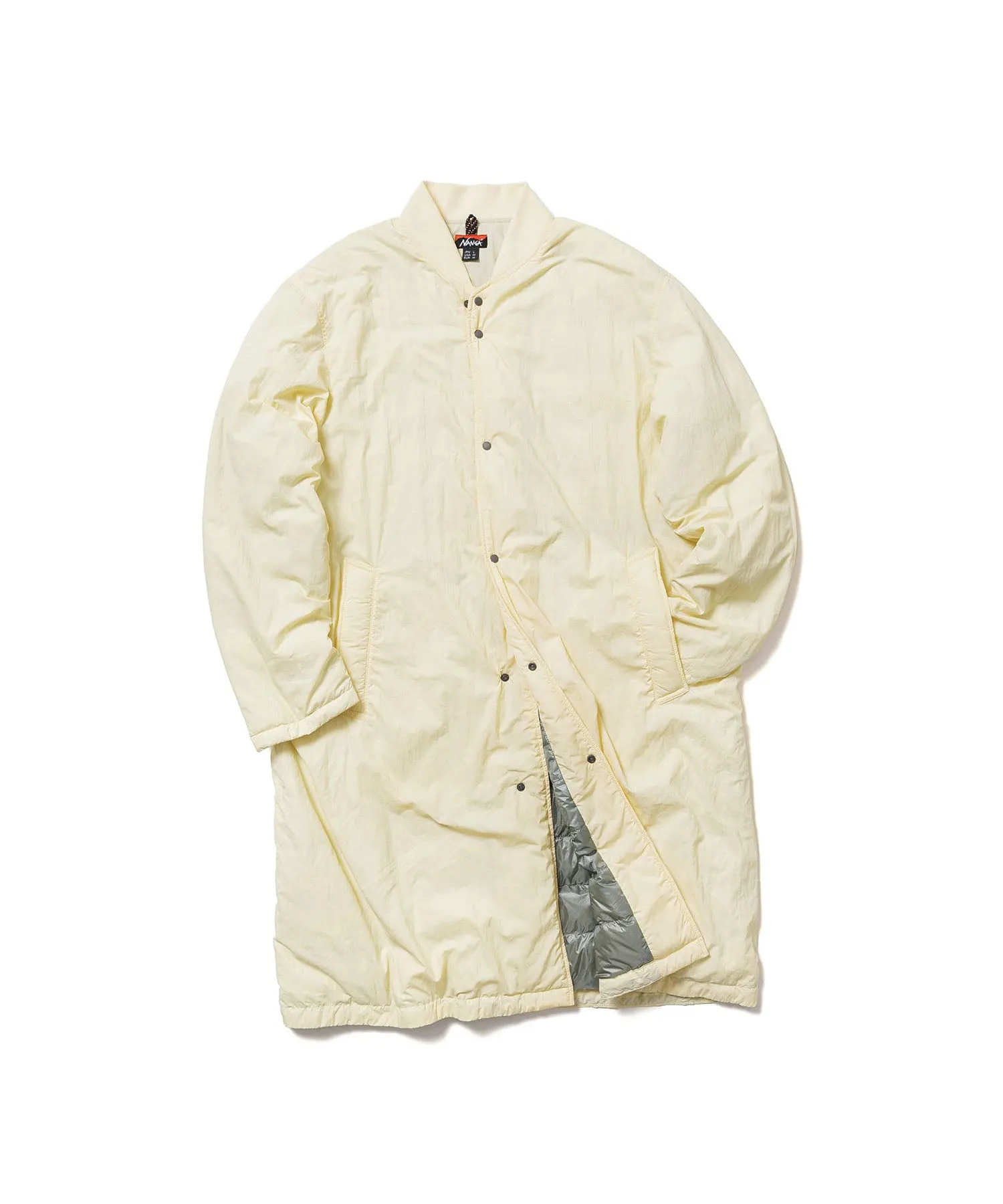 RIB COLLAR SOFT DOWN COAT(UNISEX)