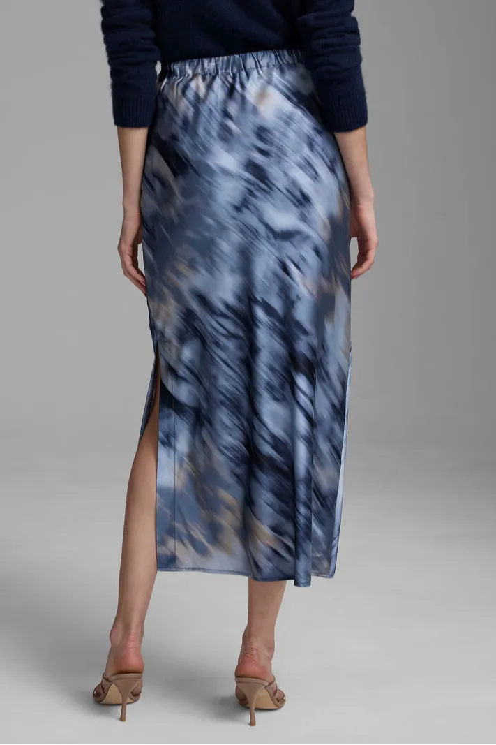 Romance Silk Slip Skirt