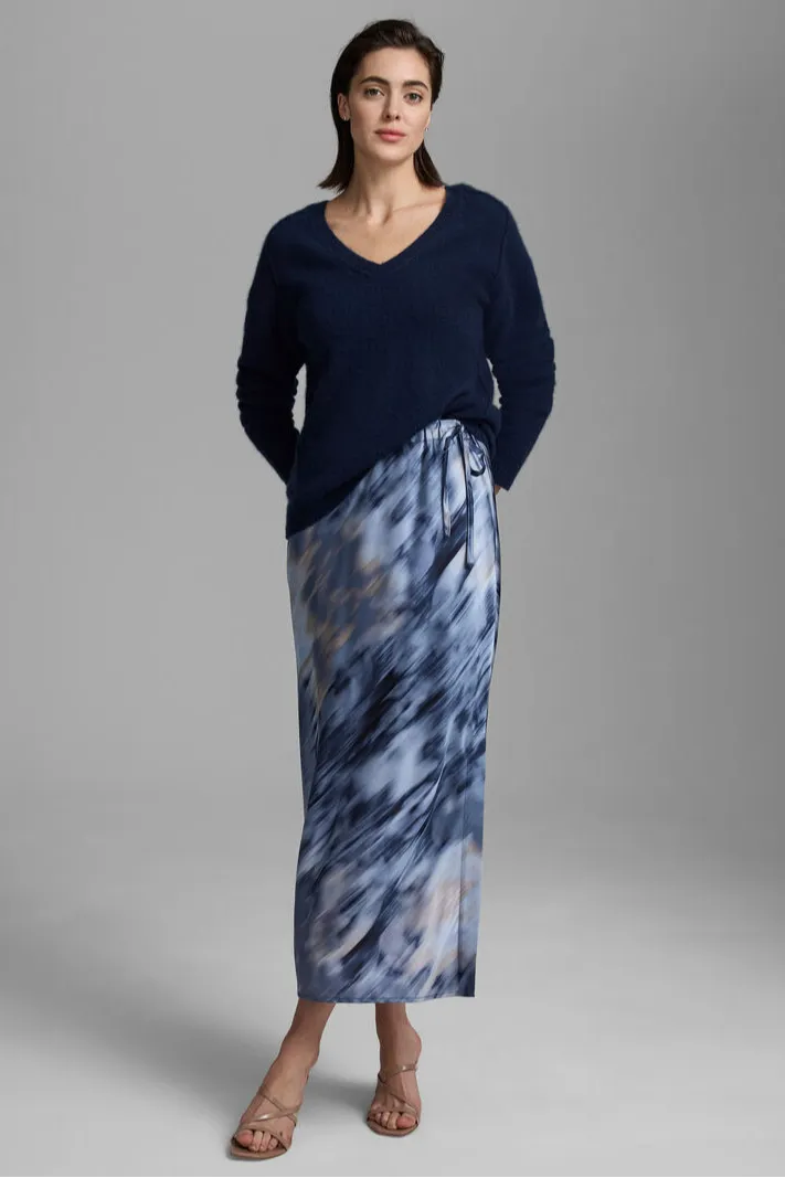 Romance Silk Slip Skirt