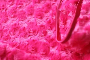 Rosebud Dog Blankets in Fuchsia, Pink, Lilac, Blue, Turquoise and Silver