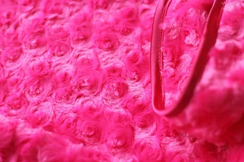 Rosebud Dog Blankets in Fuchsia, Pink, Lilac, Blue, Turquoise and Silver