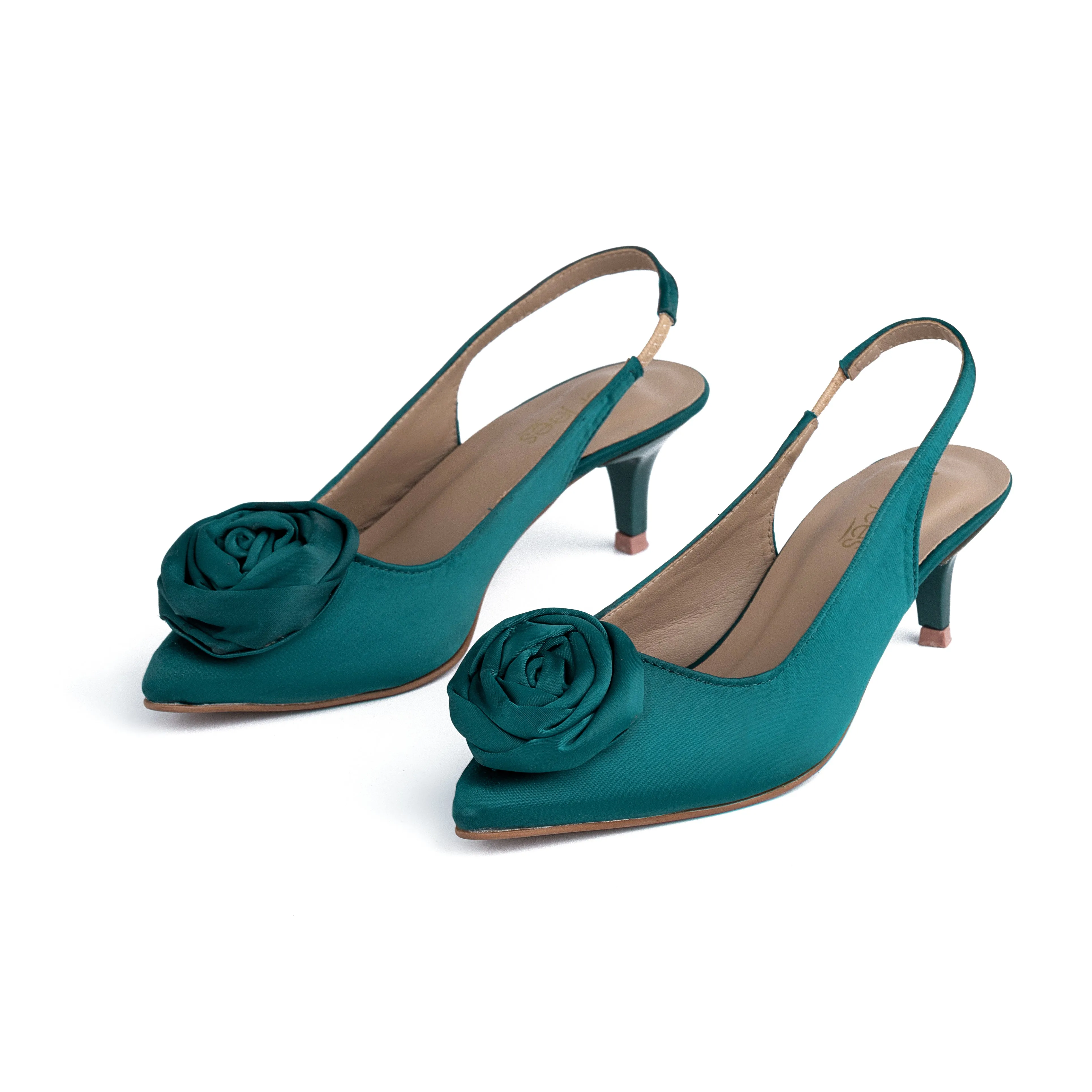 Rosette Heels