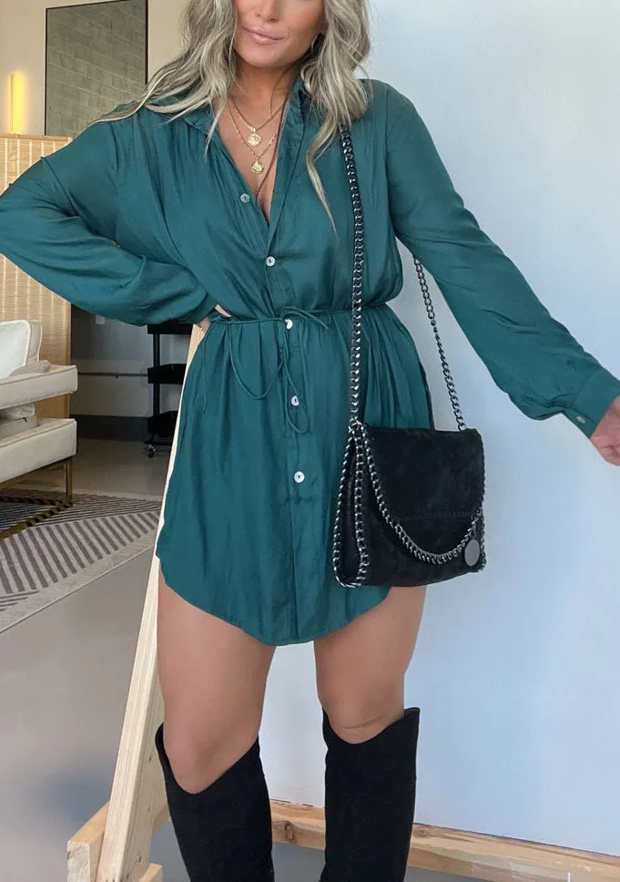 Satin Covered Nights Romper Dress Set (Buy 2 Free Shipping)