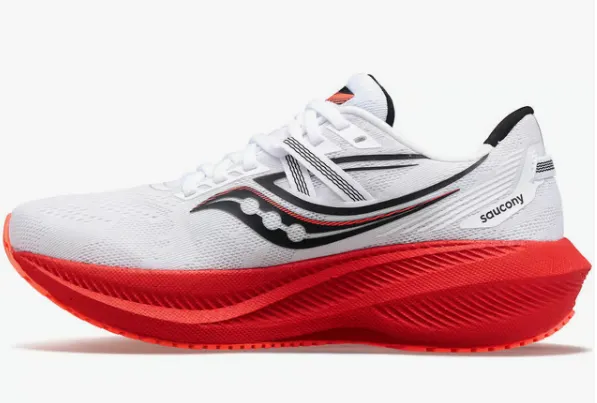 Saucony Men's Triumph 20 - White/Black