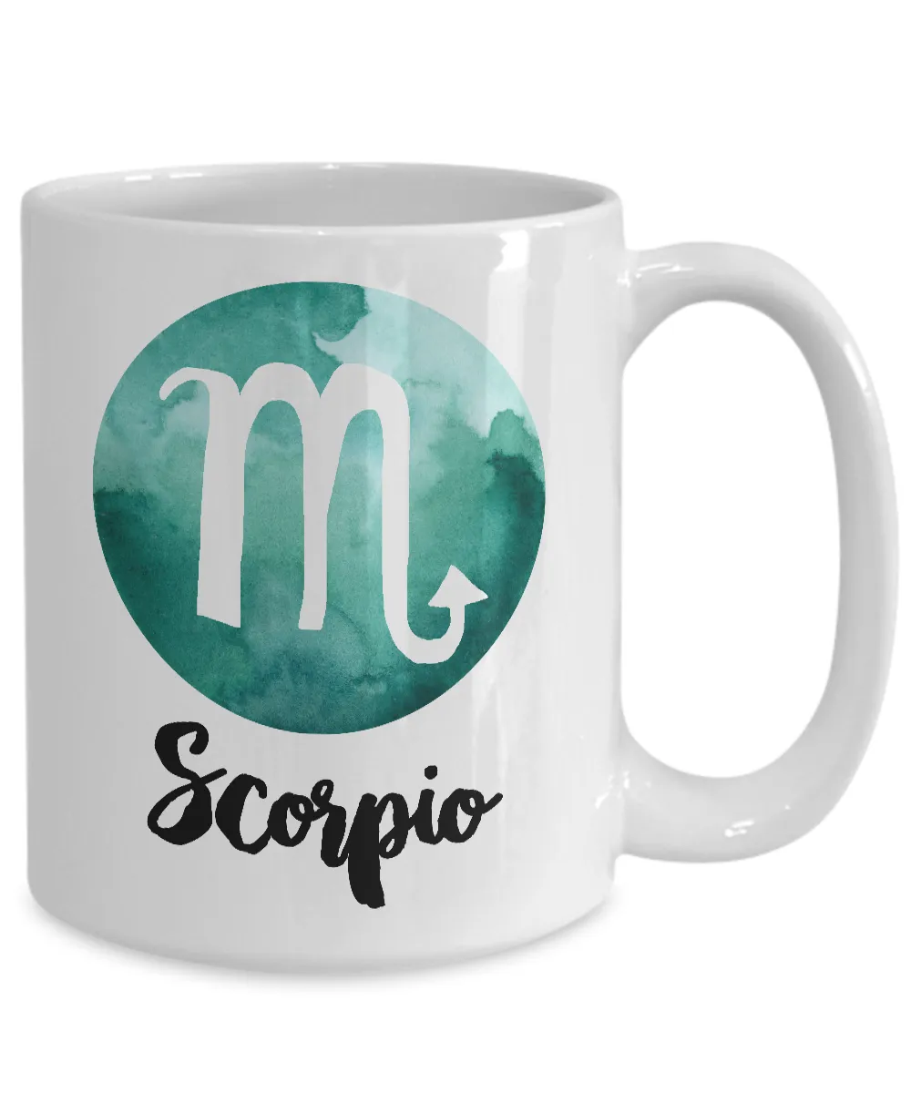 Scorpio Mug - Scorpio Gifts - Zodiac Mug - Horoscope Coffee Mug - Astrology Gift - Metaphysical, Celestial, Astrology, Horoscopes
