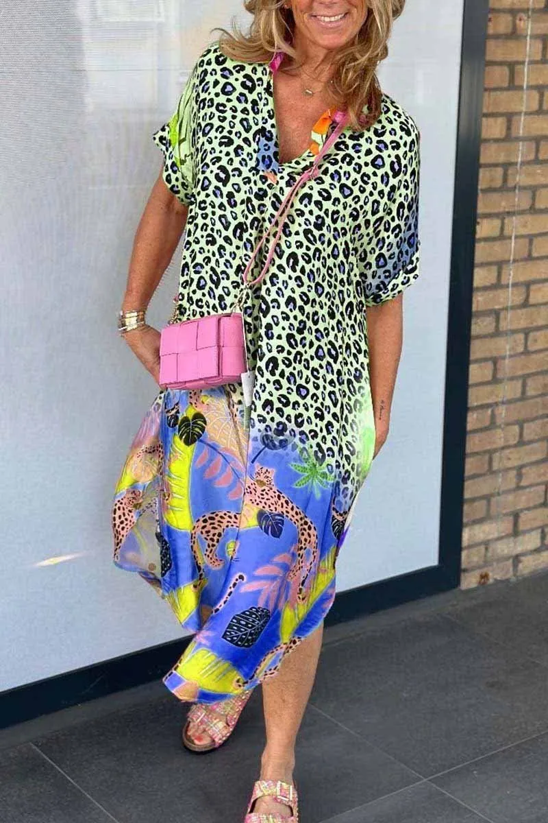 Seraphina™ - Leopard Luxe Dress