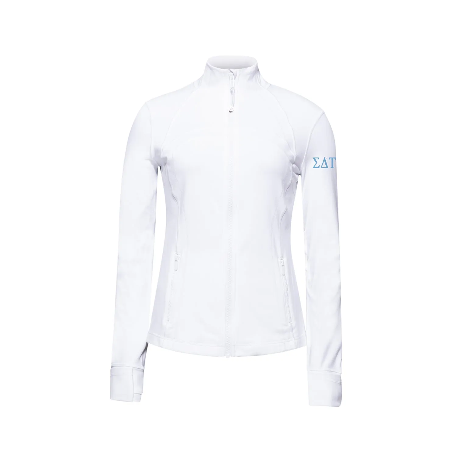 Sigma Delta Tau lululemon Define Jacket - White