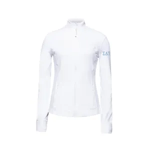 Sigma Delta Tau lululemon Define Jacket - White