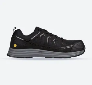 Skechers 200127EC Malad II Sicherheits-Sneaker für Herren in weiter Passform