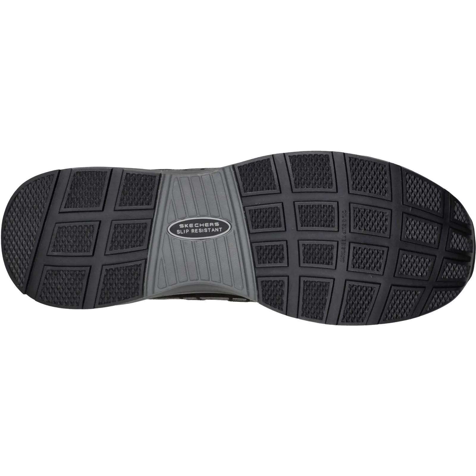 Skechers 200127EC Malad II Sicherheits-Sneaker für Herren in weiter Passform