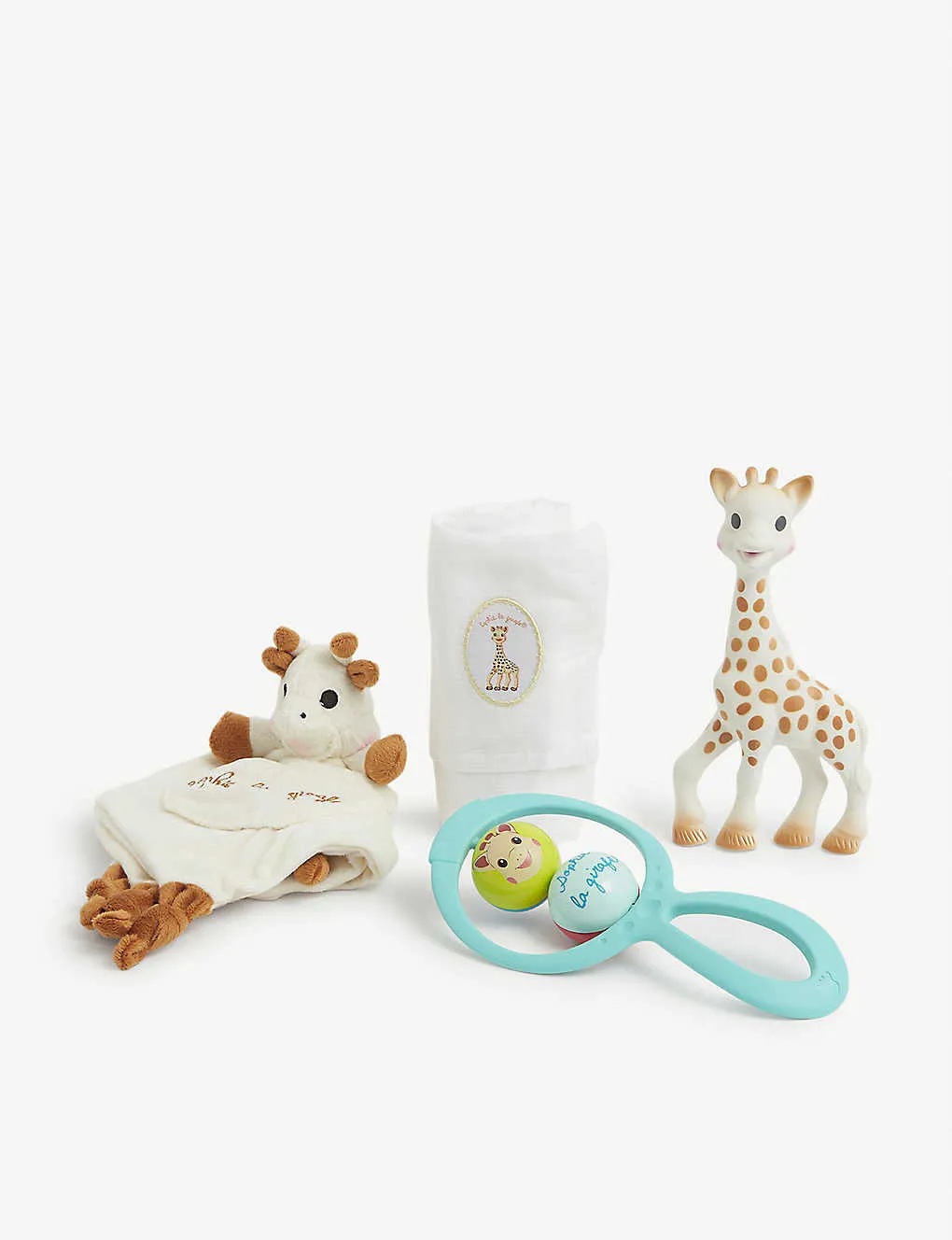 Sofie La Giraffe Birth Basket