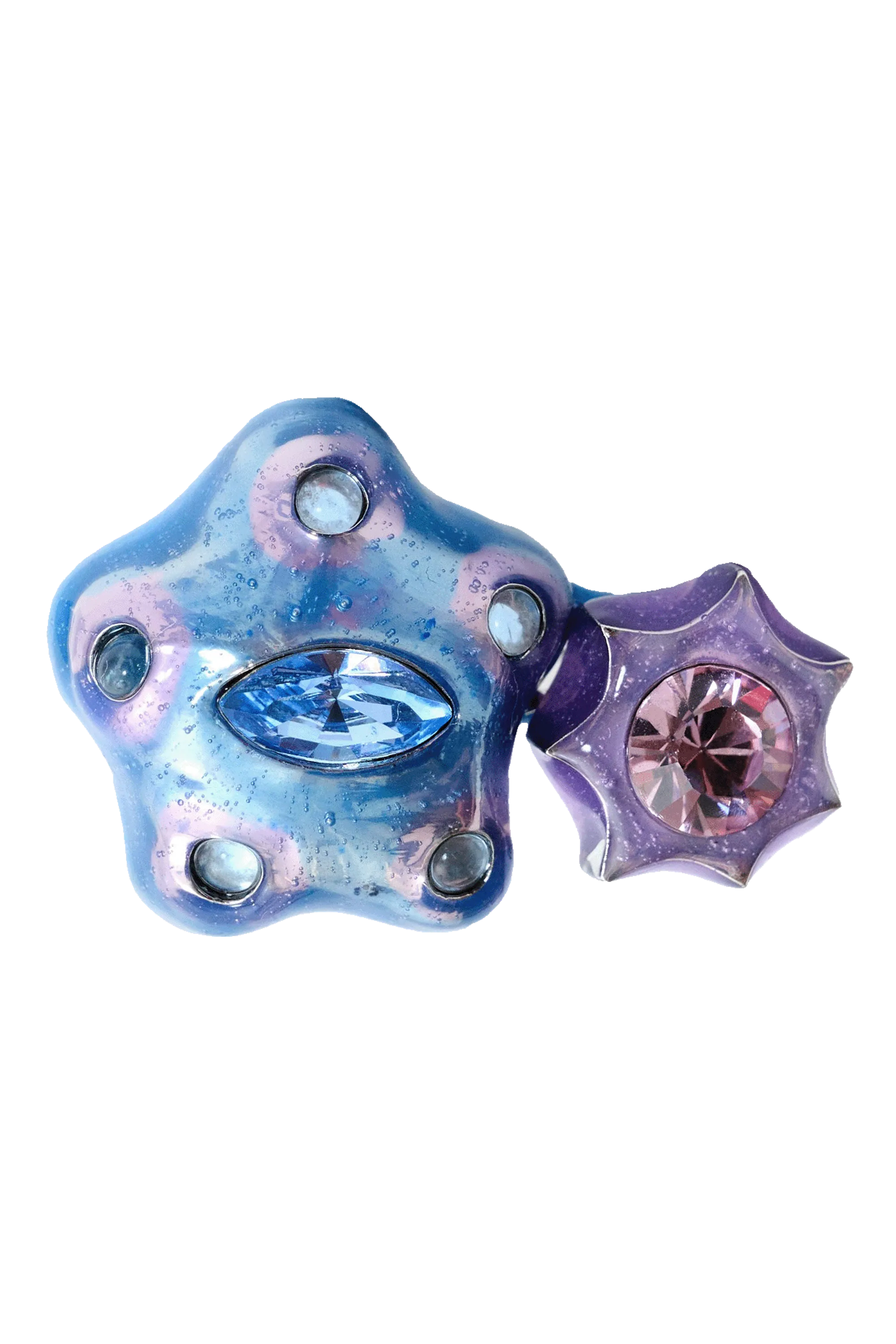 SOFT BLUE STARLET RING