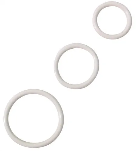 Soft C-Ring Set White