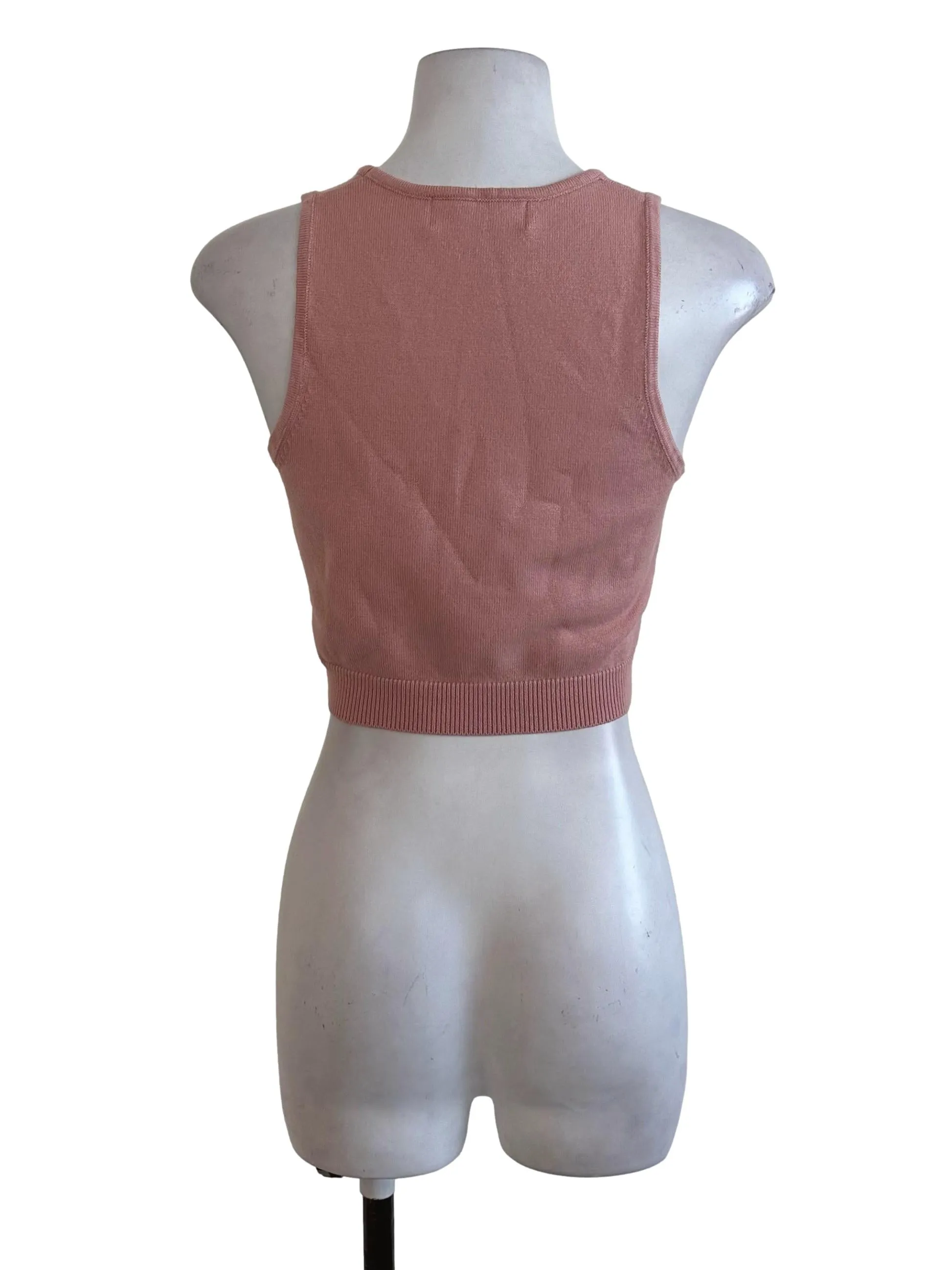 Soft Pink Knitted Top