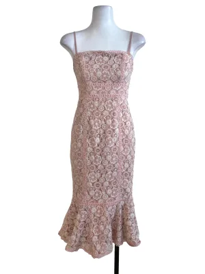 Soft Pink Laced Dress
