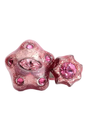 SOFT PINK STARLET RING