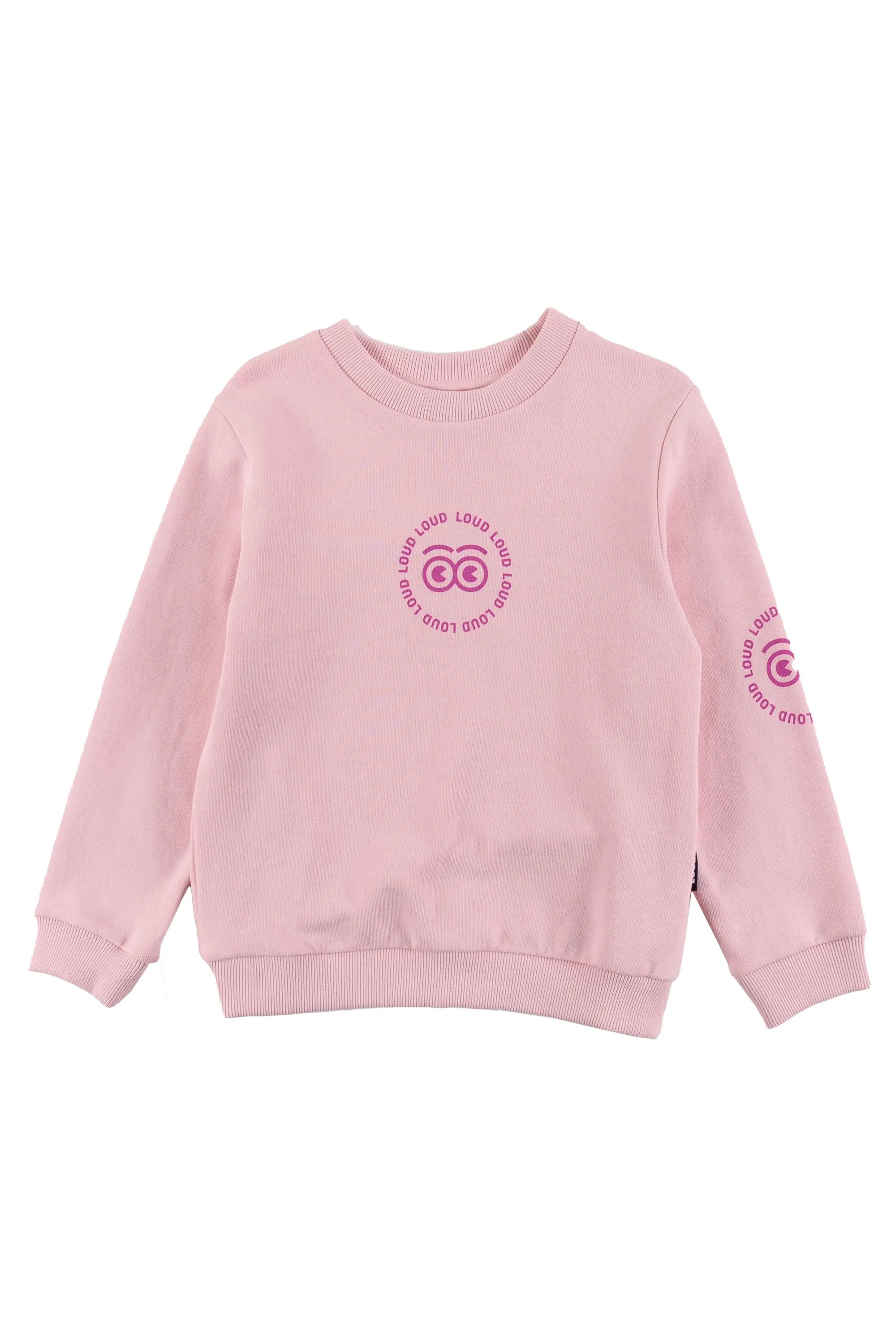 Soft pink sweatshirt by Loud