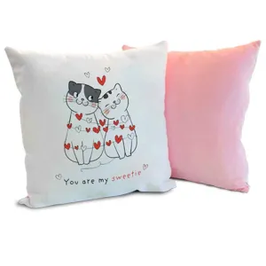 Soft Velour Cushion Personalised Gift