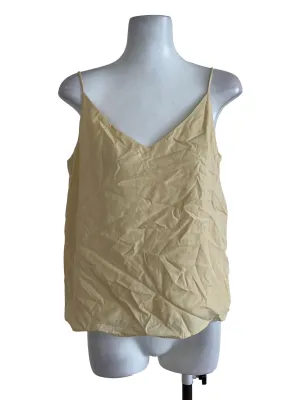 Soft Yellow Crop Top