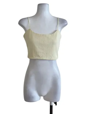 Soft Yellow Tank Top